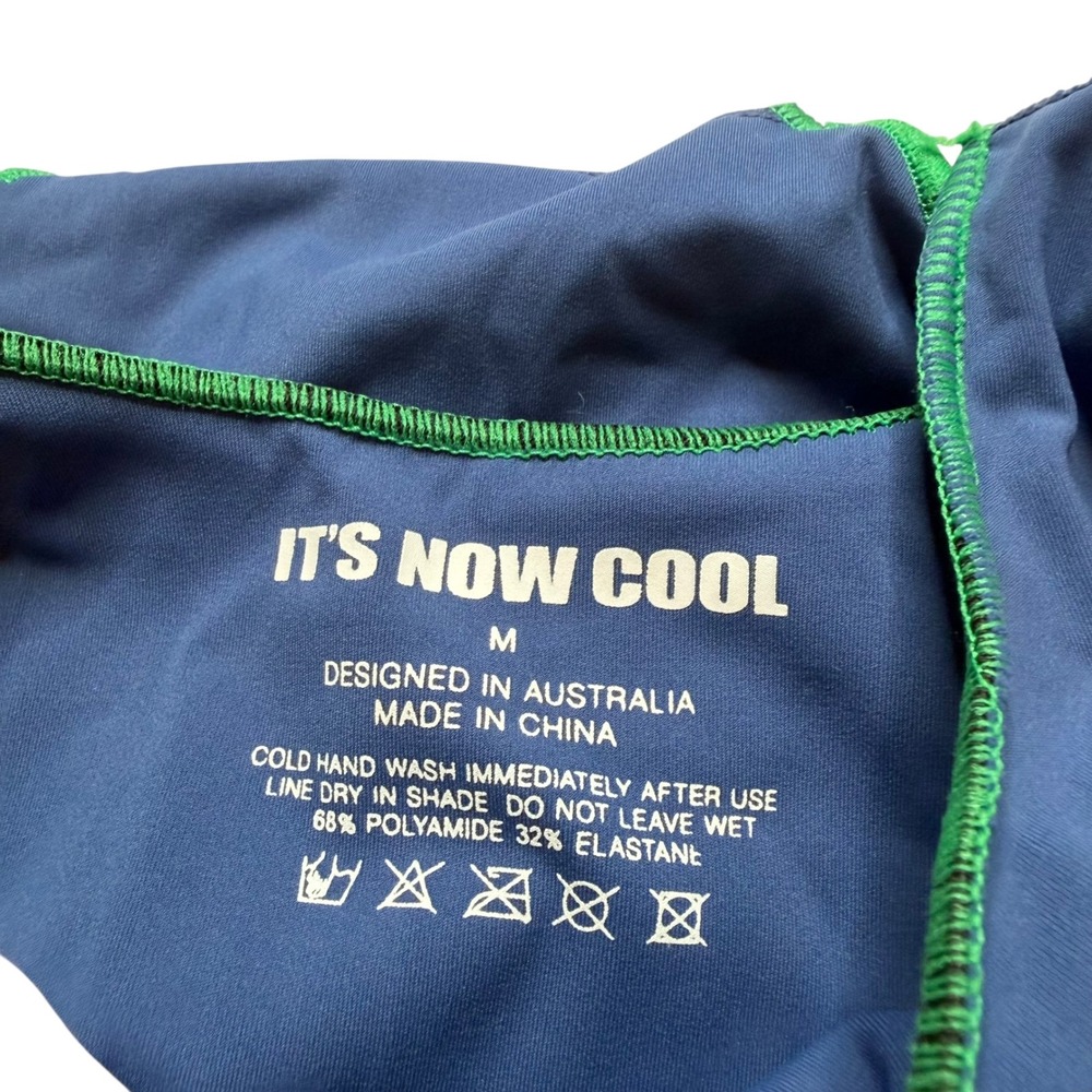 FREE PEOPLE It's Now Cool The Contour Bodysuit Blue Green Women's Medium FLAWED - Picture 7 of 8